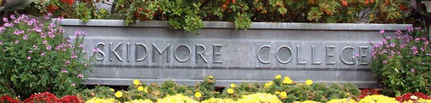 Skidmore entrace