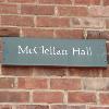 McClellan Hall sign 