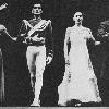 From the exhibit: Maria Karnilova, Hugh Laing, Nora Kaye and Antony Tudor perform Jardin aus Lilas in 1940. (Photo by Fehl)