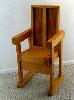 Richard Beene's Joiner's Chair, owned by David Peterson, Studio Art Department.