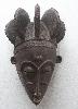 Baule mask from Ivory Coast, owner by David Seilor, Visual Resources Director.