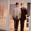 Skids visits with the Wright Brothers at the National Air and Space Museum.