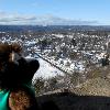 Skids joined my friends and I on a beautiful hike in Greenfield MA just after a fresh snow storm. We couldn't have asked for a better day!