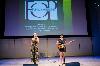 Carolyn Bottelier '13 and MaryLeigh Roohan '13 sing 'Eight Days a Week', a performance from Beatlemore Skidmania, Skidmore's annual Beatles tribute concert.  