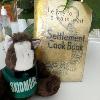 Skids with the very old Settlement Cookbook. Women, back in the day, needed to know the "way to a man's heart", he reminds us