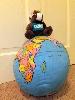 Skids is on top of the world!