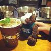 Skids drinks Philz coffee. He's so trendy.