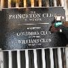 Skids visits the competition at the Princeton and Columbia Club ini NY, NY. He has a really nice lunch with a Yale Alumna, too.
