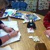 Are you smarter than a third grader? A little Boggle challenge at the end of the school day.