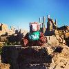 Skids visits the Roman ruins of Morocco