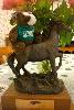 Skids is hopeful that some day he will be inducted into Skidmore's Athletics Hall of Fame and earn himself one of these awesome Thoroughbred statues... The question is - which sport he should play?!