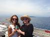 Even though "on holiday", Skids and AAC Susan Flanders Davidson'71 found themselves at work in the Great Barrier Reef when they met high school senior, "Aussie Alyssa", from Sydney. Very bright and mature,  this dancer would be a valuable asset to the Skidmore community!