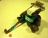 Skids is so inspired by the Skidmore Field Hockey team's success in recent years that he (or she?!) has decided to give field hockey a try too! Good thing we found a stick that is the right size. Go T'breds!!