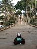 Fun on the rocky bridge! 