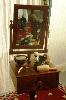 Skids on President Van Buren's Shaving Stand