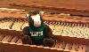 Skids thought it would be fun to explore the inside of a clavichord at the National Music Museum in Vermillion, SD.