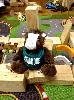 Skids visited a pre-k class and had some fun playing in the block area!