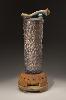 Crucible #24. Rick Hirsch. Stoneware, glazes, and patinas