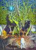 Doretta Miller, Garden Series: A Journey of 100 Miles....Oil on canvas, 2015