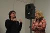 Artist Gail Heidel and Rebecca Shepard at Artists' Talk
