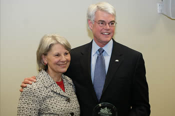 Phil and Marie Glotzbach at the Leadership Council on Inclusion annual awards ceremony.