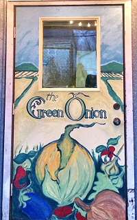 Green Onion LLC door