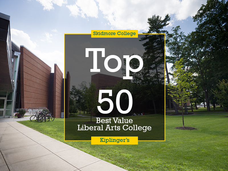 Skidmore named top-50 Best Value College