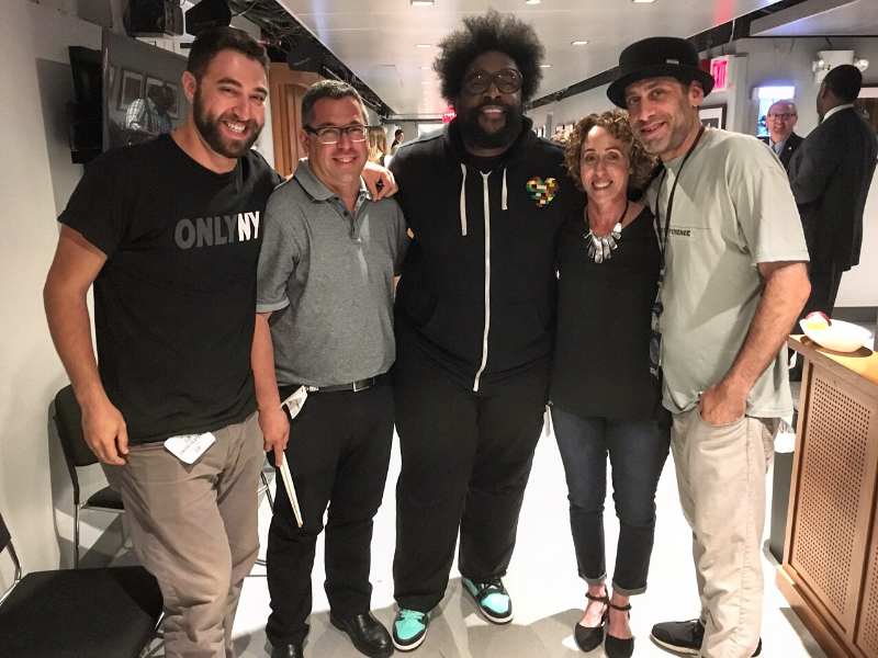 Slitzky with Questlove and Steven Mandel