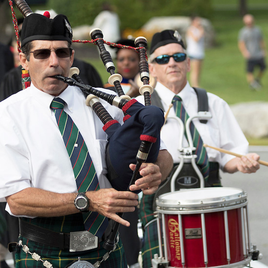 Bagpipers+at+Skidmore+College