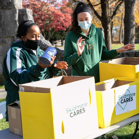 Skidmore+Cares+2020+donation+collection
