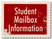 Student Mailbox Information