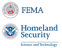 DHS Science and Technology, FEMA-AFG logos