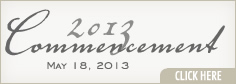 Commencement 2013