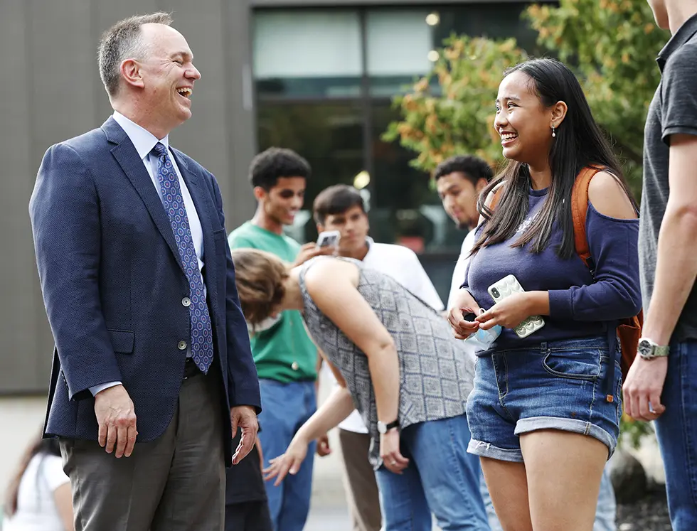 Skidmore College President Marc Conner