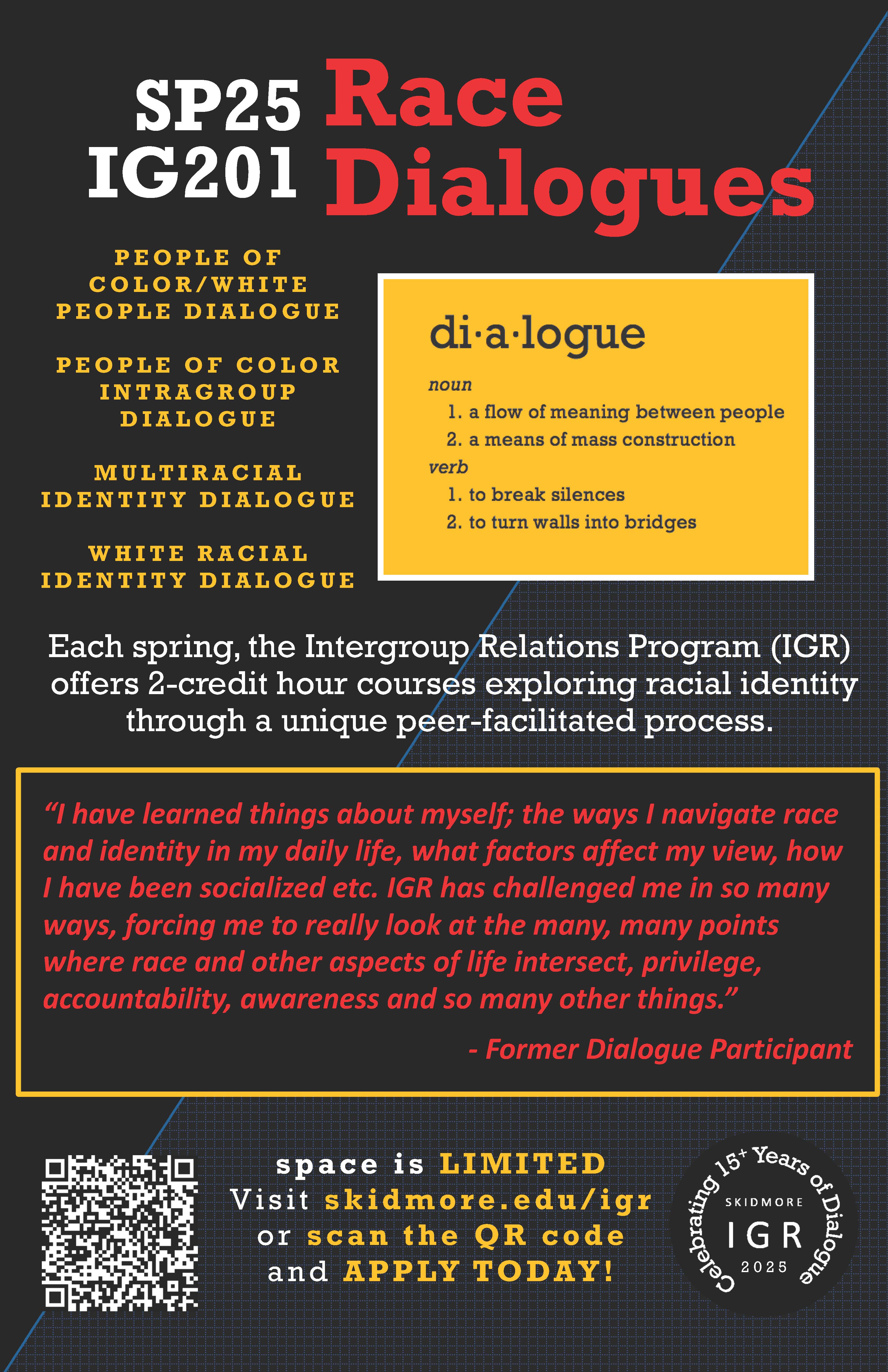 Race Dialogues Poster