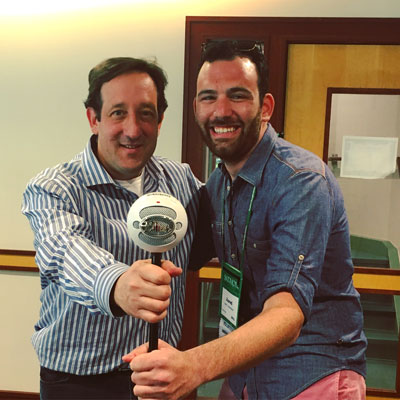 David Miner '91 and Jared Greenbaum '11