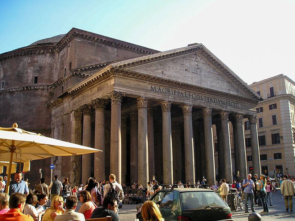 A classical historic building in Florence Italy