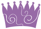  A purple icon of a crown.