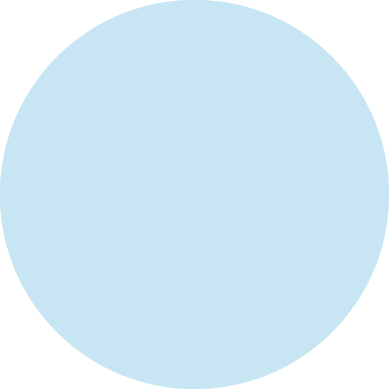 a blue circle