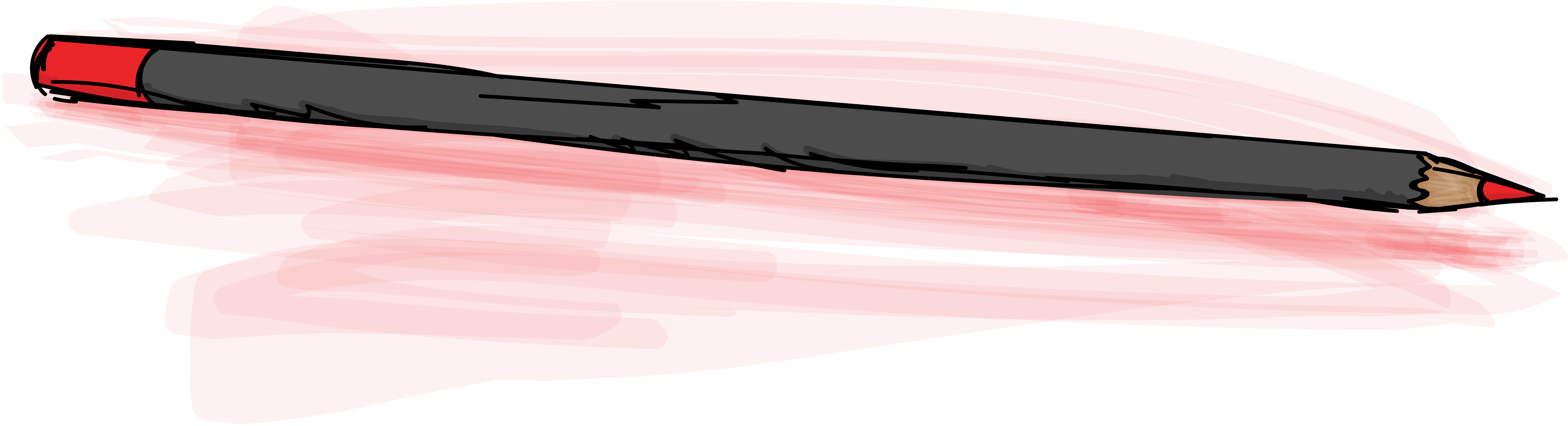 a red lip liner pencil