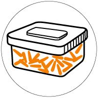 Food container full