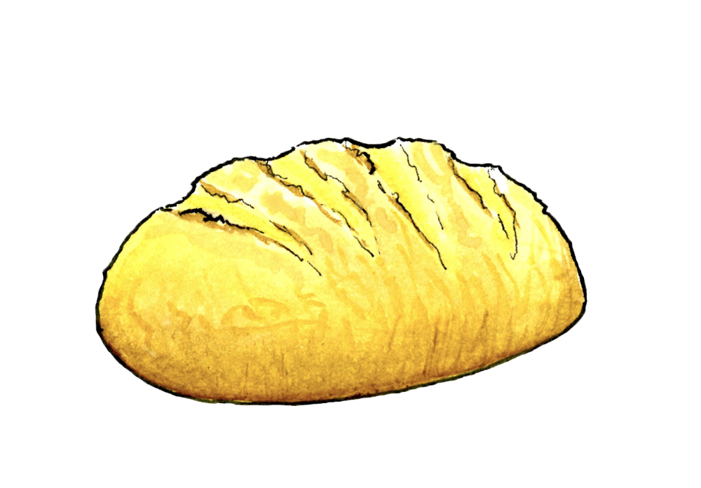 a loaf of sourdough bread