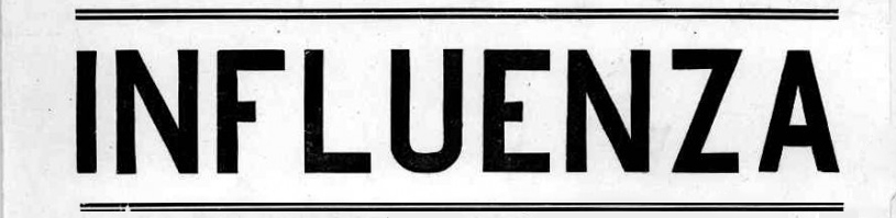 Influenza Newspaper Title 1918