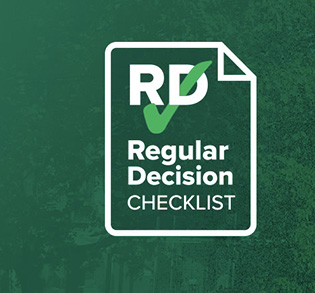 Regular Decision checklist