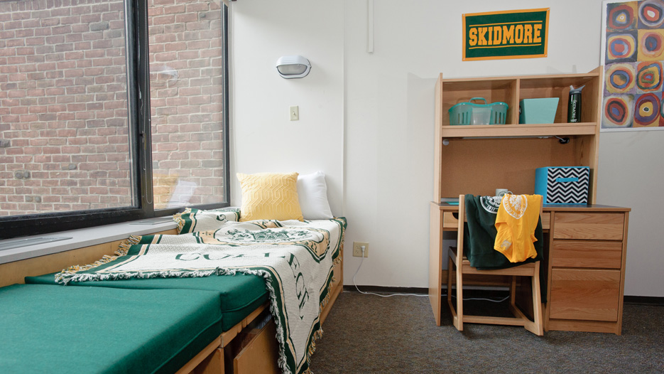 College dorm at Skidmore College