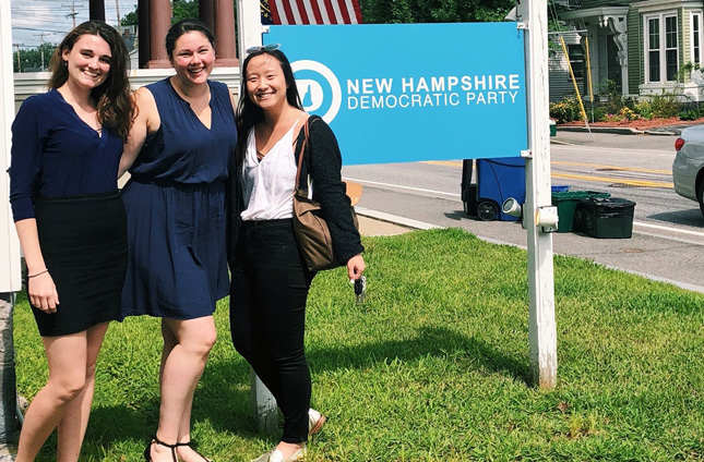 Skidmore alumni work in politics in New Hampshire