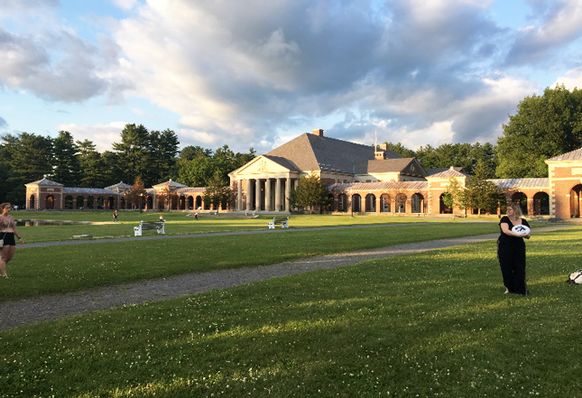 The Hall of Springs in the Saratoga Spa State Park