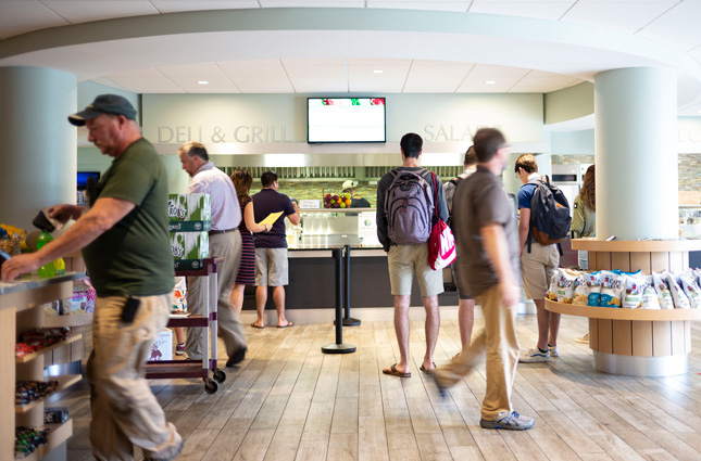 The Spa dining at Skidmore College