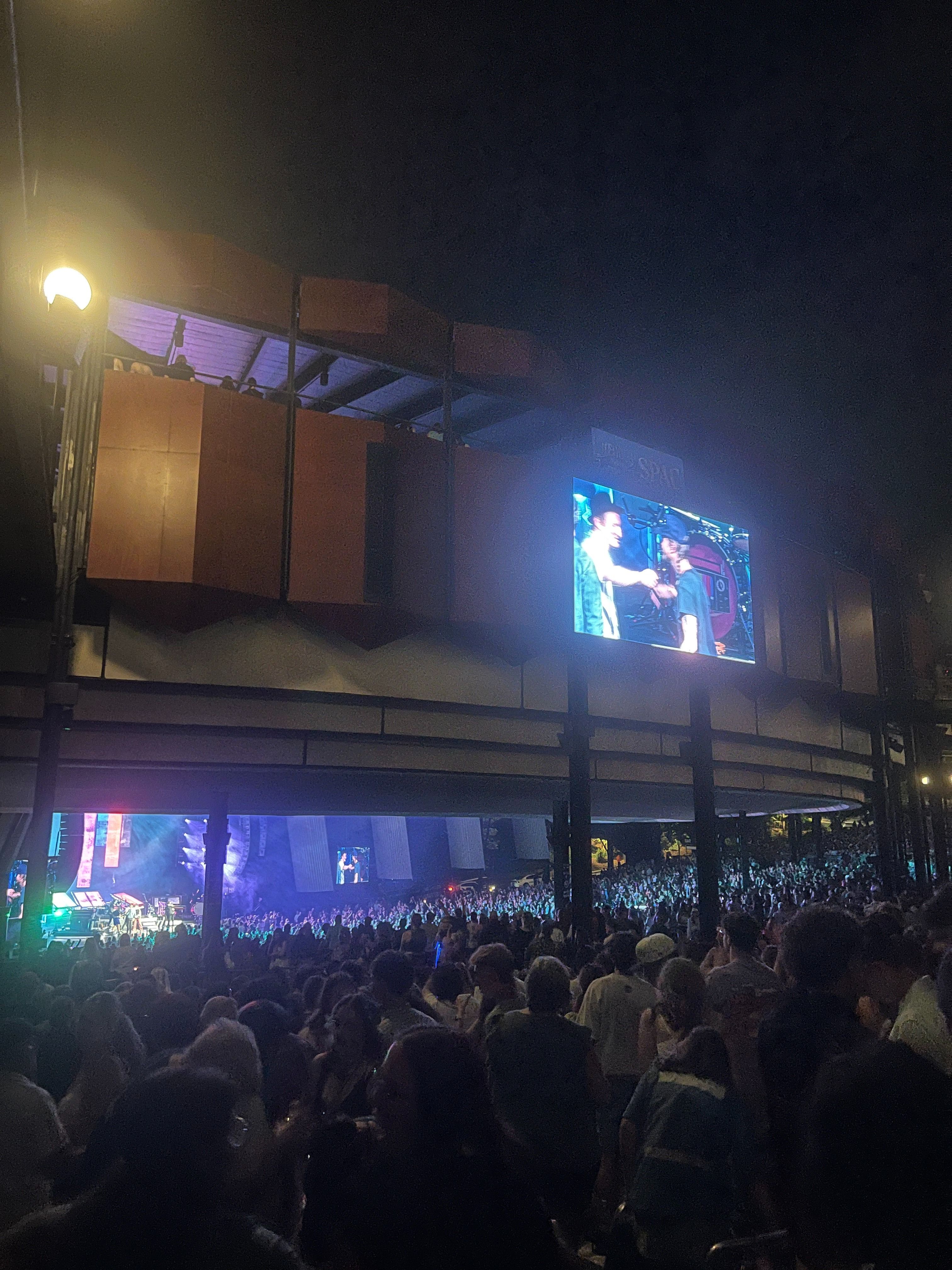 Enjoying a summer concert at SPAC — one of Lila’s favorite ways to experience Saratoga beyond campus.