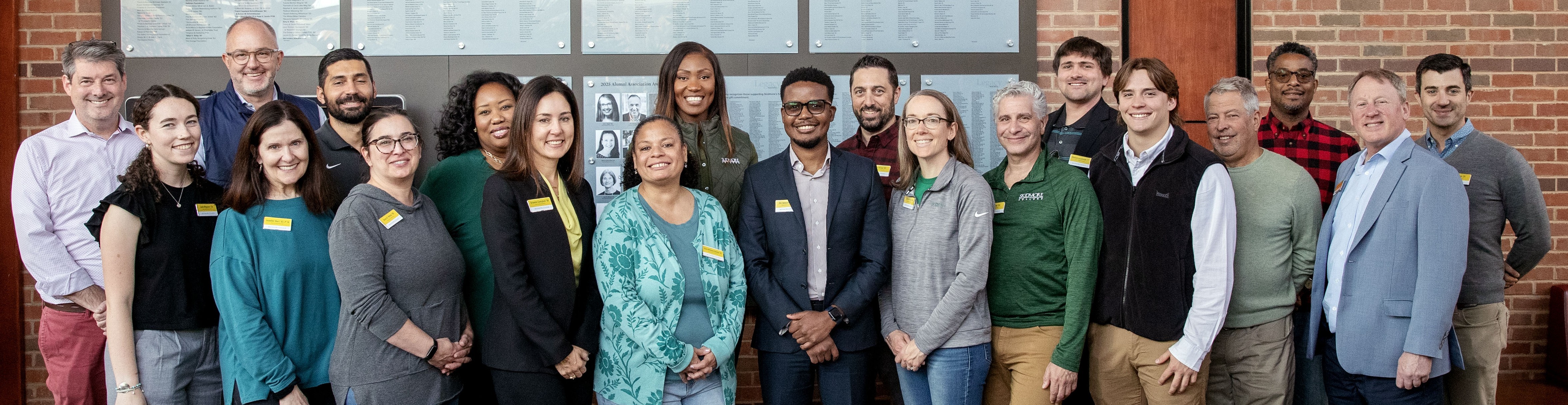 Members of Skidmore College Alumni Board during October 2022 meeting Alumni Association Board 2024